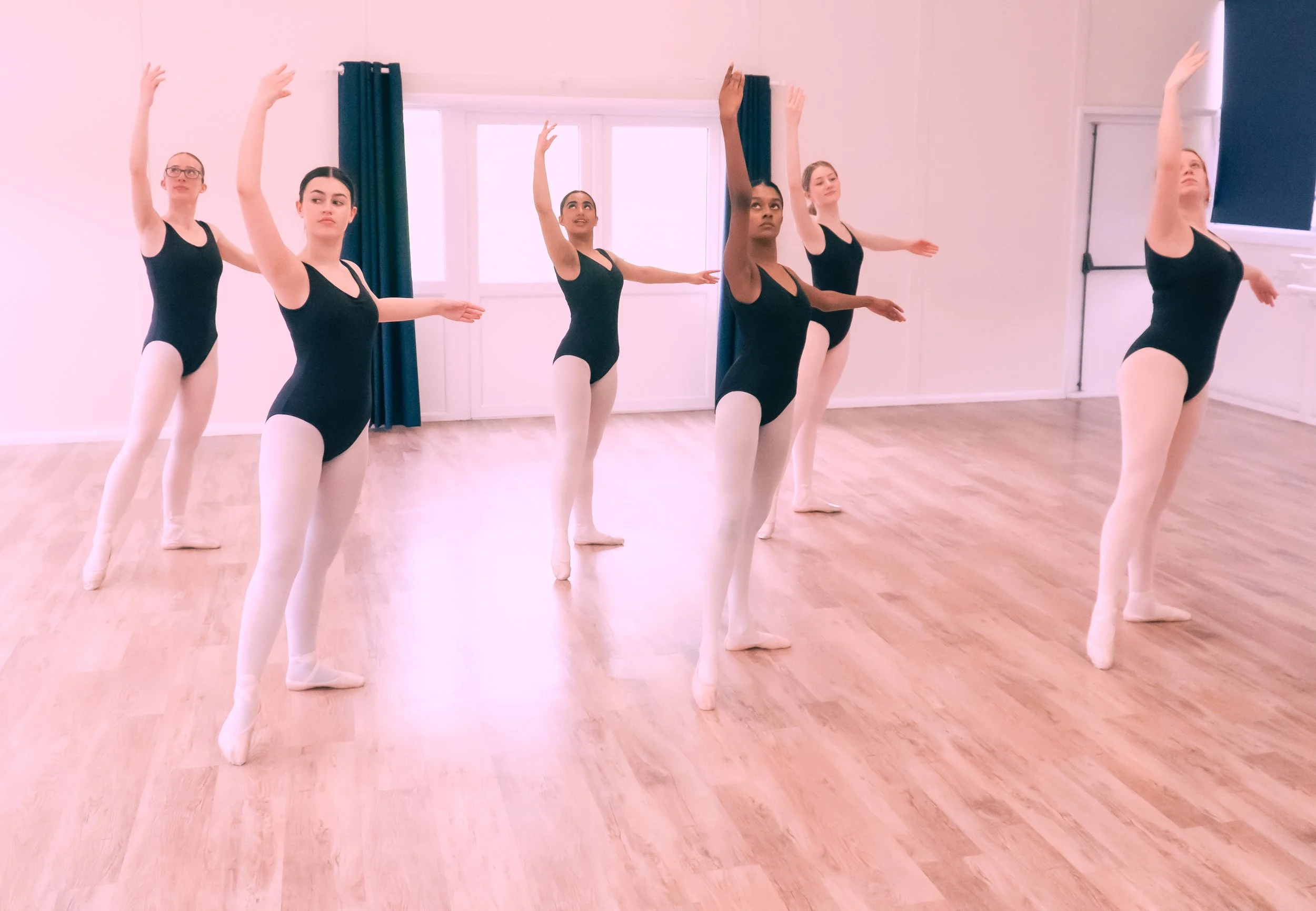 Welcoming Sway dance studio interior prepared for students